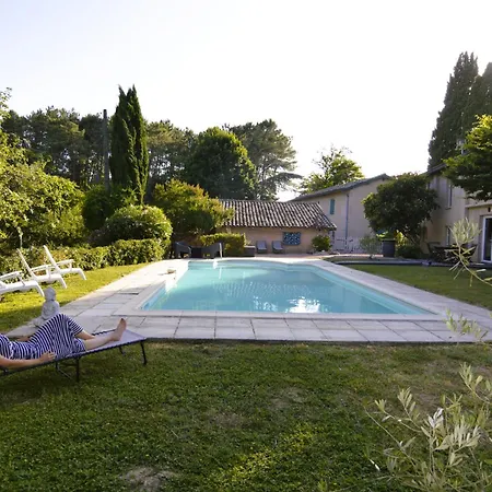 別荘 - Ancien Chai 6 Pers - Vignobles - Nature - Piscine - Les Hauts De La Rameyo - ガイヤック